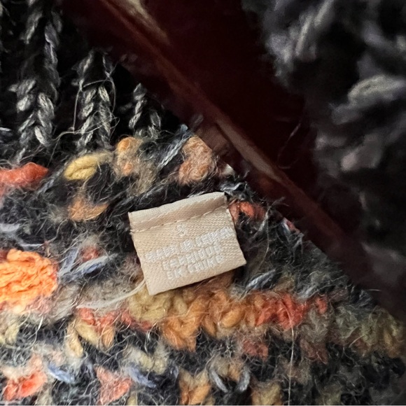 Anthropologie Knitted and Knotted Wool Bland Open Cardigan Size Small - Picture 5 of 7